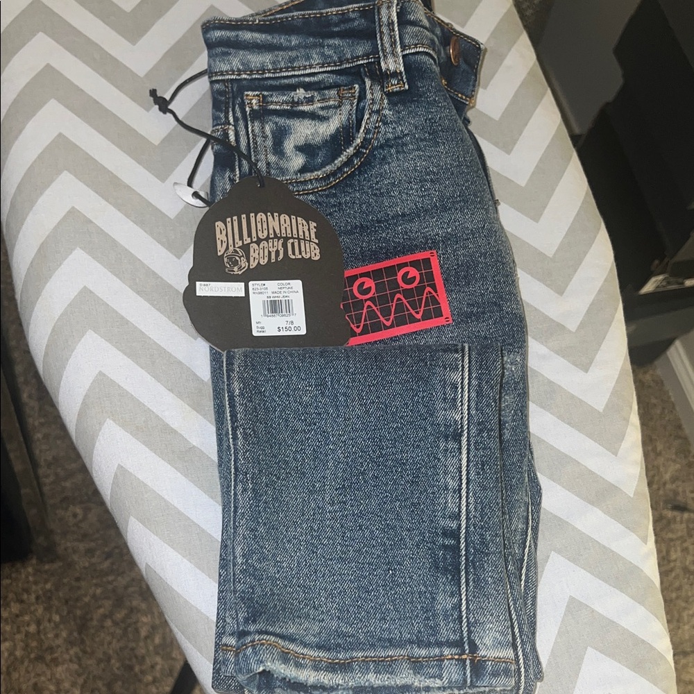 Billionaire Boys Club Classic Blue Straight Leg Jeans kids